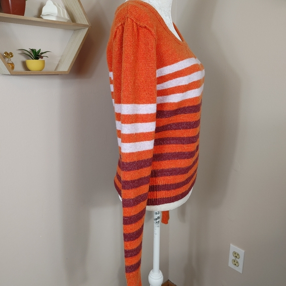 NWT Free People Complete Me Striped Pullover - Picture 7 of 10